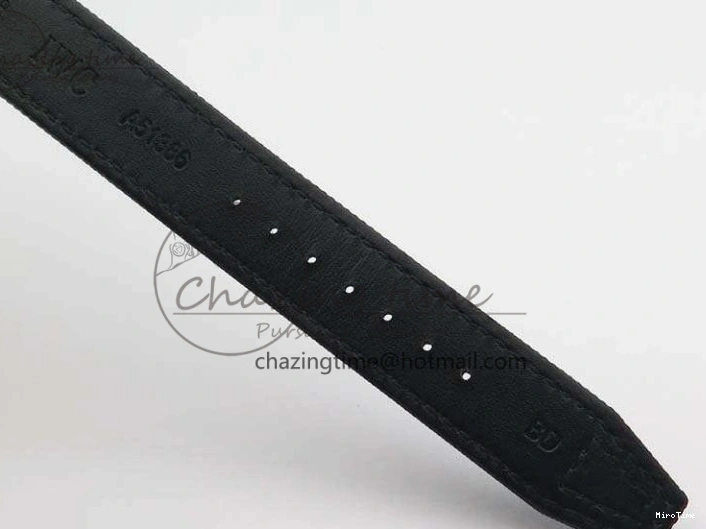 MIROTIME 0104 Supportive Big Pilot Real PR IW502003 Real Ceramic ZF 1:1 Best Edition On Black Calfskin Strap A51111 V 7238